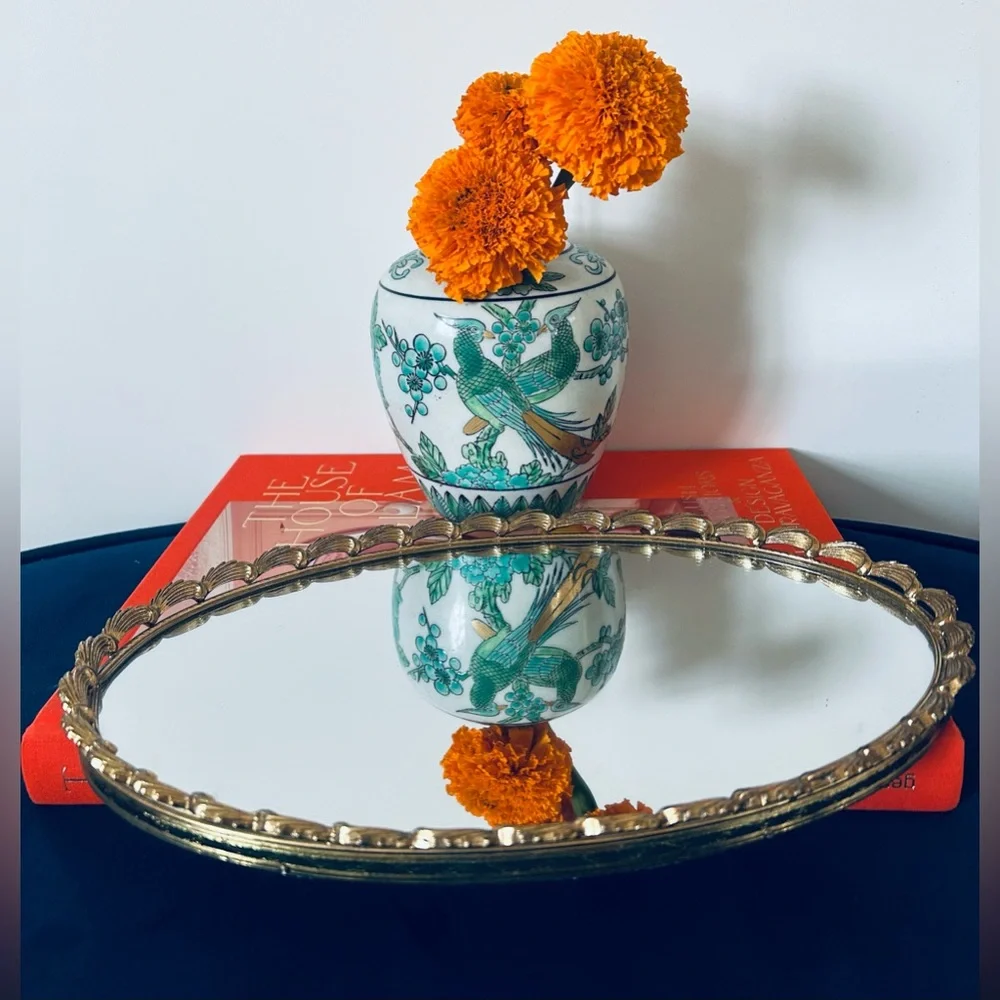Vintage Mirror Tray